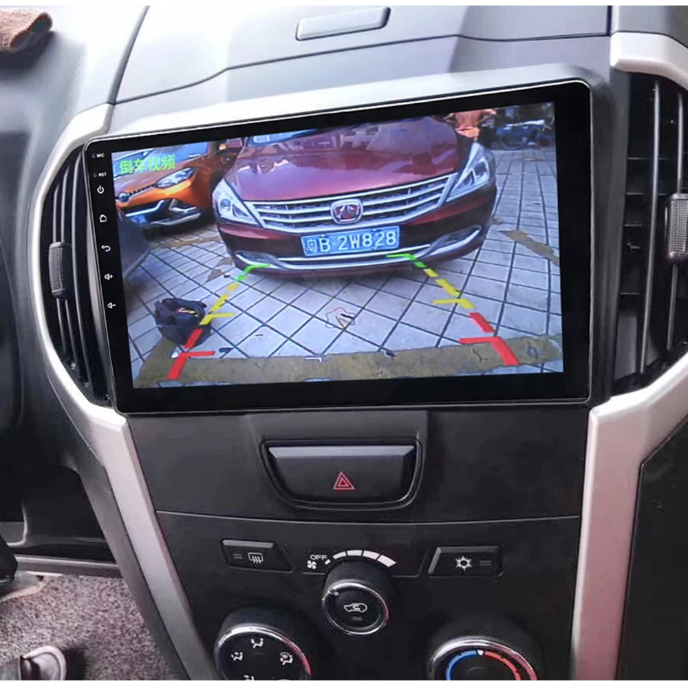 Мультимедийный плеер ZJCGO стерео GPS радио навигация Android 10 экран для Isuzu D-Max