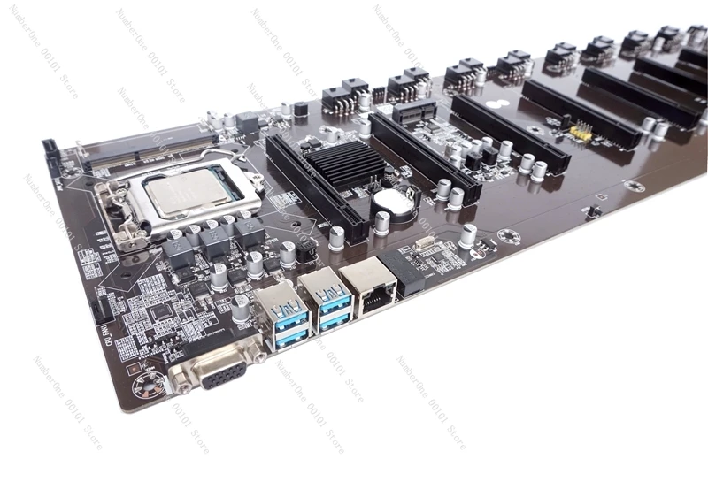 B85 8-карта встроенной материнской платы BTC материнская плата мультиграфический