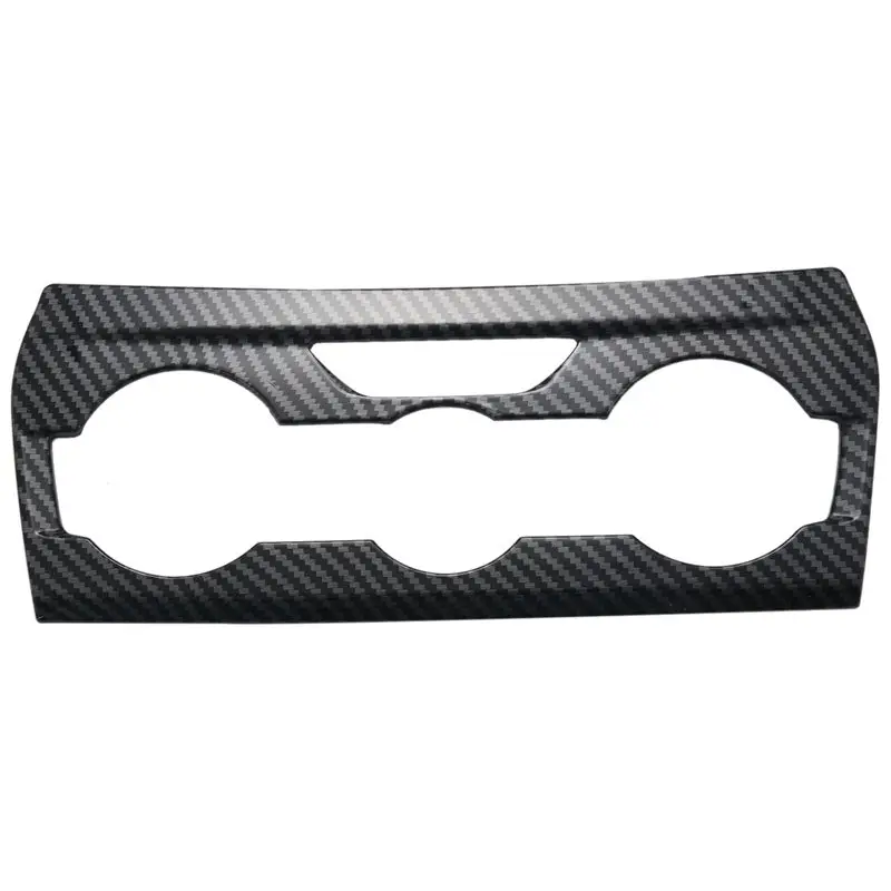 

Для Subaru Xv Crosstrek 2018 Ac A/C, предупреждающая лампа, фотопанель, центральная консоль, крышка из углеродного волокна, облицовка, Молдинг