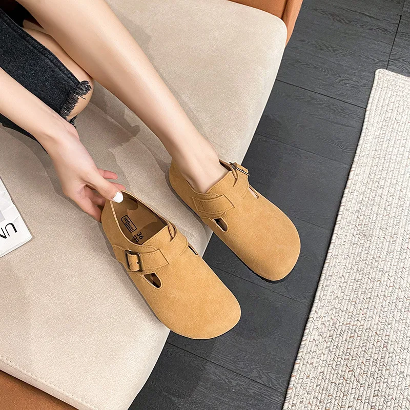 

Туфли на низком каблуке, базовая обувь из искусственной кожи, в римском стиле