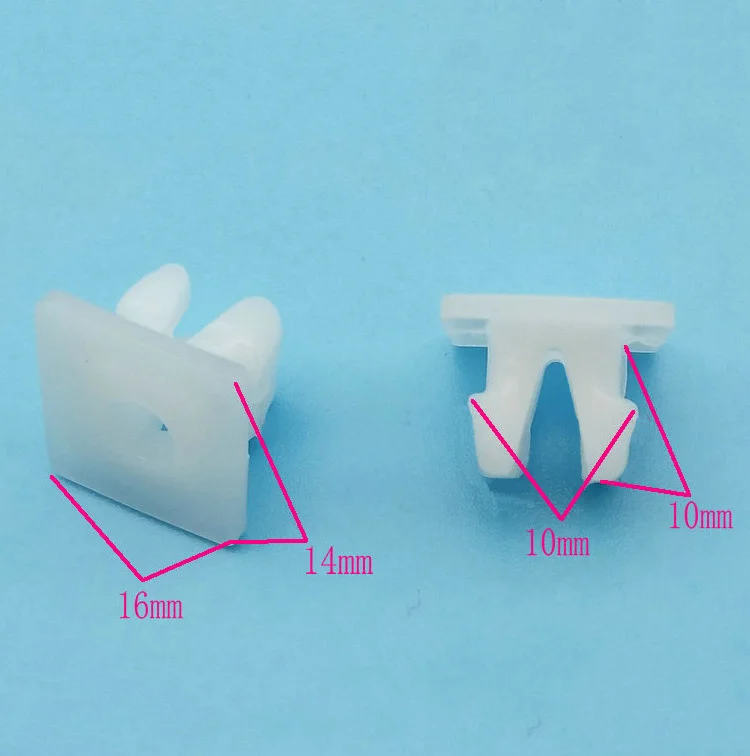 

50 шт. пластиковые стопорные зажимы для фиксации фар автомобиля, задний фонарь, рулевая лампа, фиксатор с квадратной головкой, крепежная гайка, винты