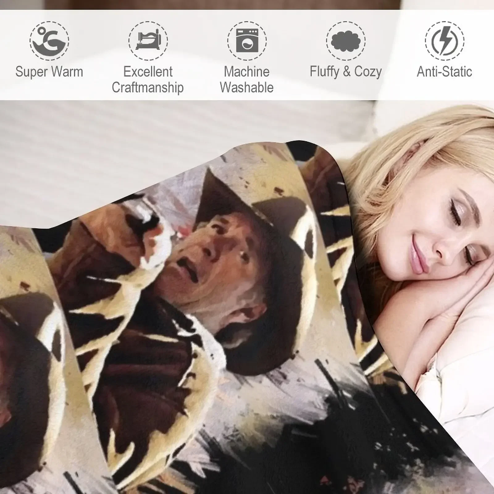 Шериф Уолт Лонгмайр одеяло тяжелые модные диваны милые клетчатые одеяла