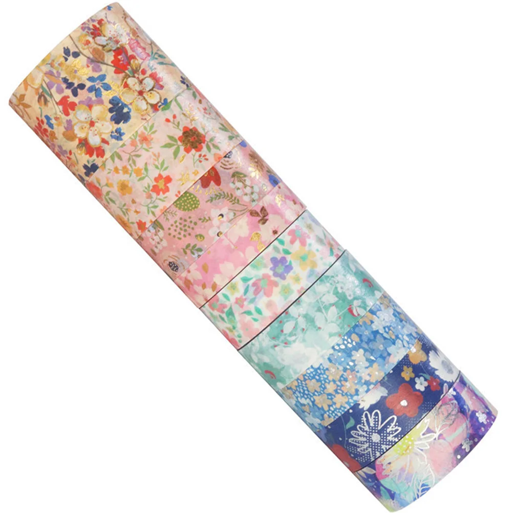 

Tape Washi Paper Masking Tapes Crafts Decorative Diy Scrapbooking Floral Labeling Adhesive Party Scrapboking Account Hand