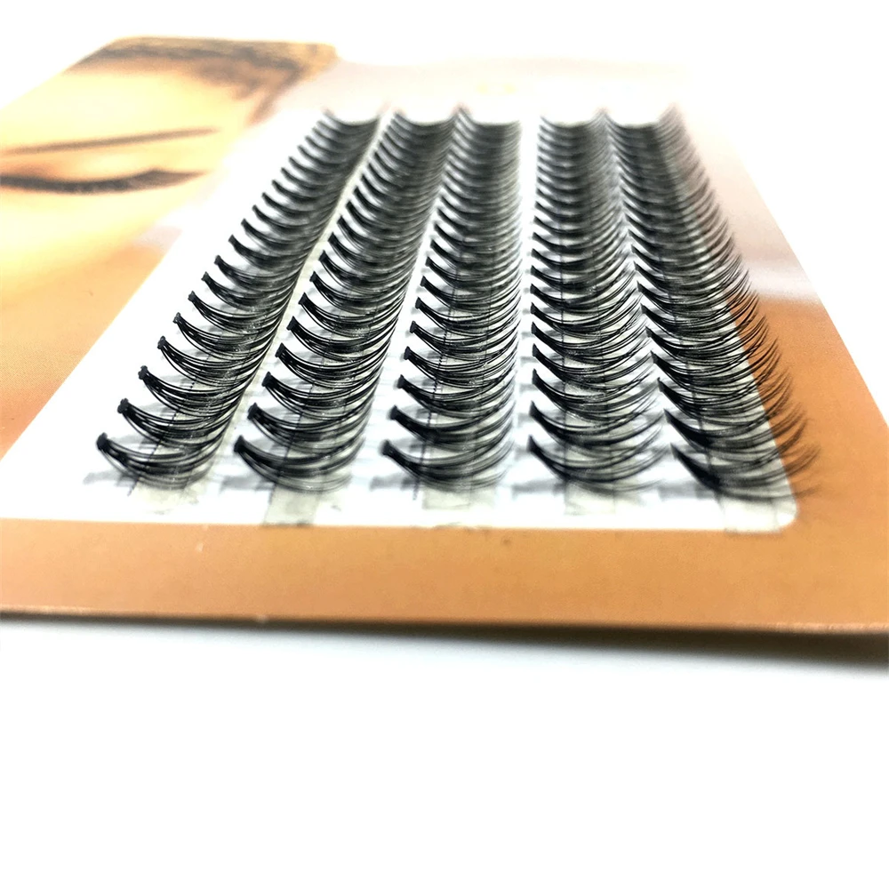 1 ~ 4 коробки красивые ресницы долговечная легкая в нанесении Горячая утолщенная