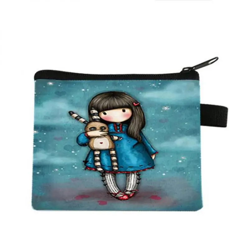Boys And Girls Short Wallet Card Bag Pocket Cute Coin Purse Small Pouch Coin Bolsa Manga Billetera Carteras Mini Bag Pochette
