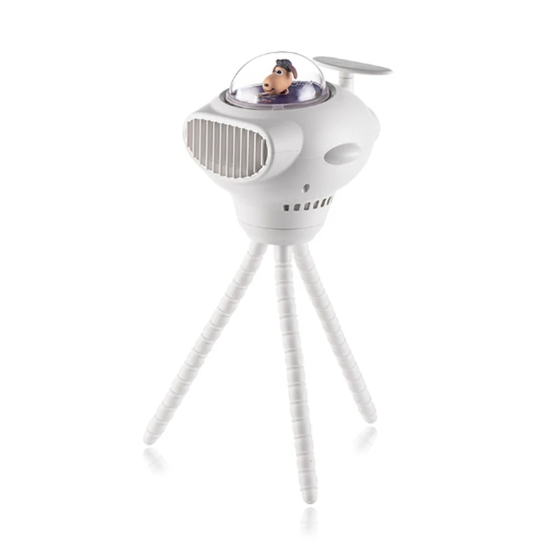 

Милый мультяшный портативный безопасный вентилятор для коляски с USB-зарядкой, Электрический многофункциональный ручной вентилятор для дома