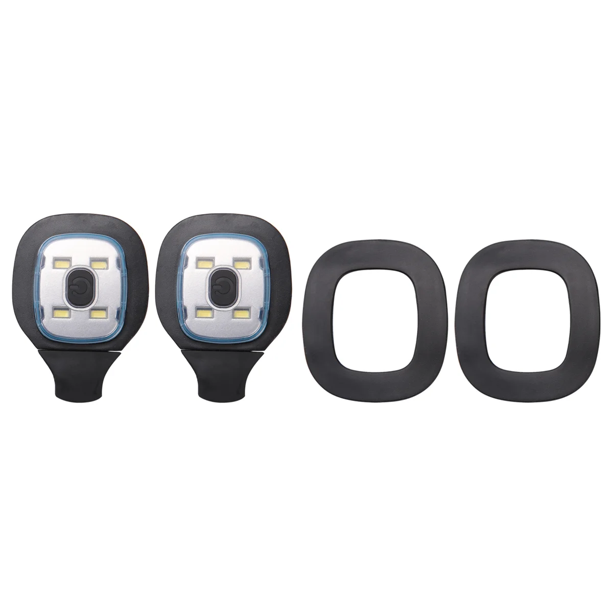 2 шт. USB перезаряжаемый светильник для светодиодной шапки сменная налобная шапка