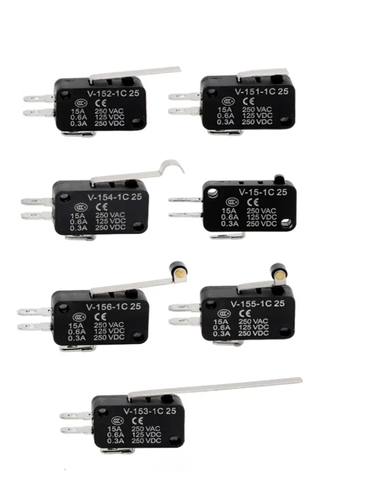 

V-15 Series Microswitch Miniature key limit switch silver contact