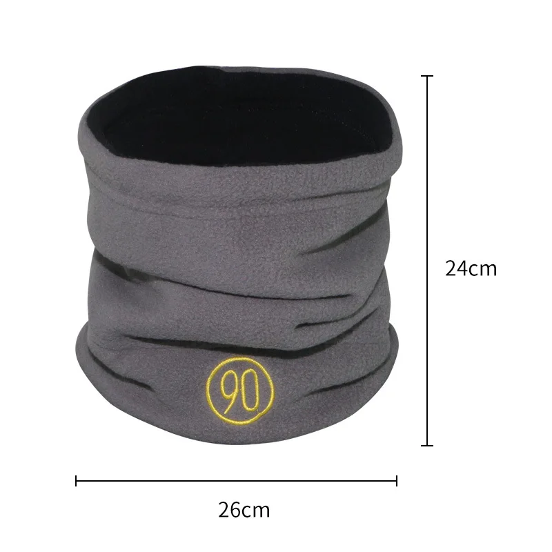 Модный зимний теплый флисовый шейный шарф для кемпинга Лыжная трубка Сноуборда