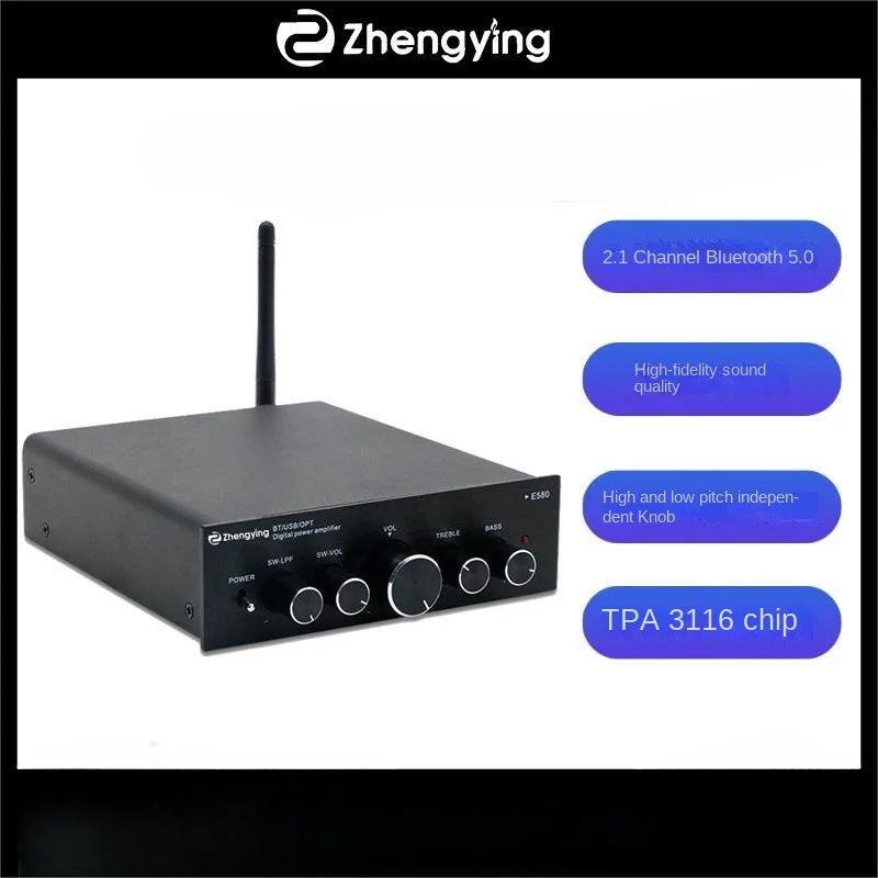 

Новый Высокоточный цифровой усилитель TPA3116, Bluetooth 5,0, стерео, 2,1 канальный усилитель