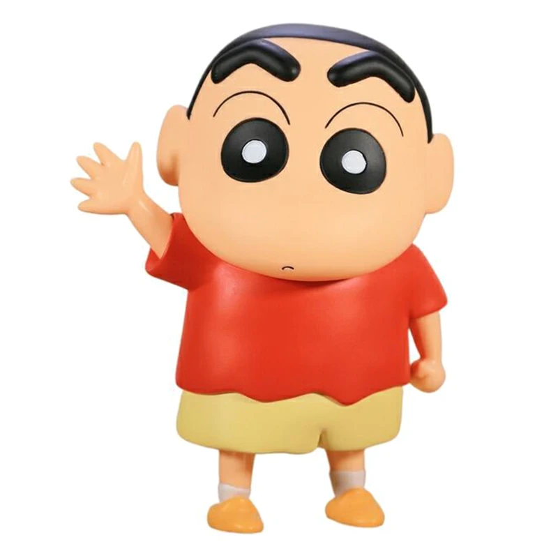 

18cm Anime Crayon Shin-chan Action Figure Nowara Shinnosuke Hello Kawaii Doll PVC Collectible Model Toys Doll Ornament Gift