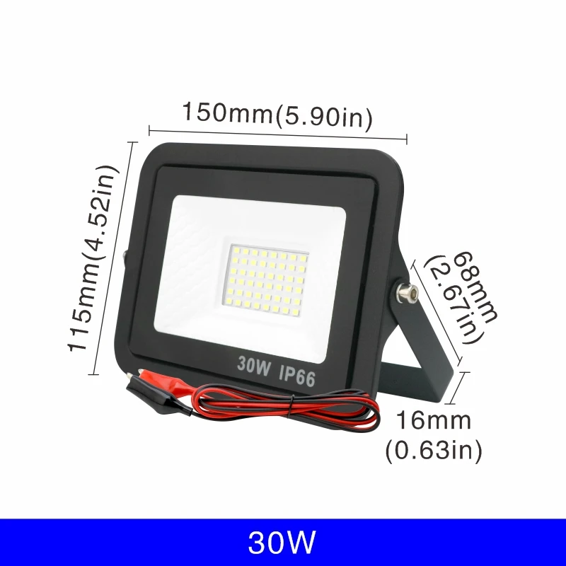 

Светодиодный прожектор DC12V 20W 30W 50W 100W IP66