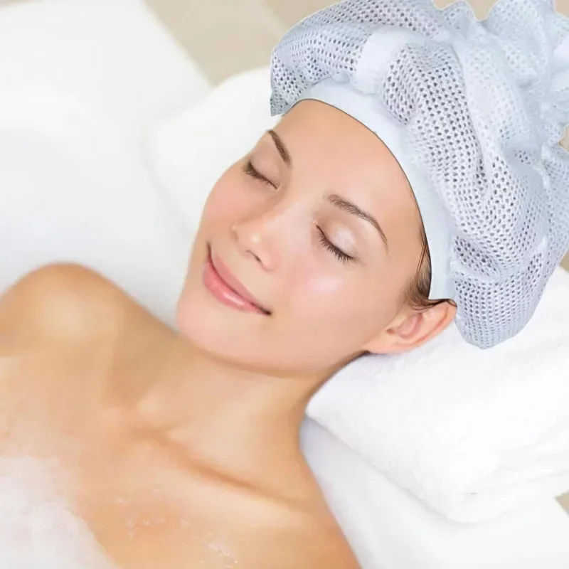 Сетчатые колпачки для уборки сушки кудрявых волос Регулируемая сетка