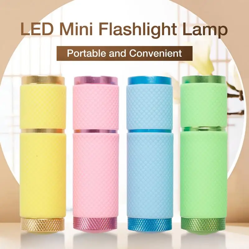 

Mini UV Led Light UV LED Lamp Nail Dryer For Gel Nails 9 LED Flashlight Portability Nail Dryer Tools UV Light