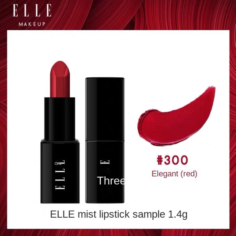 

Original ELLE Moisturizing Color Lipstick 1.4g Ladies Makeup Lip Care Lip Gloss Lasting High-gloss Waterproof