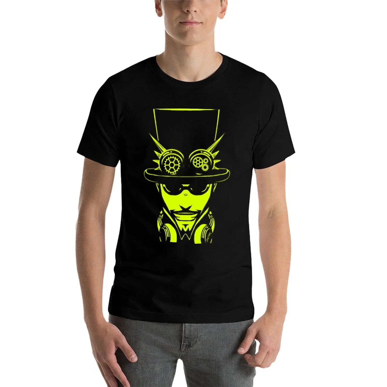 Фото Мужская упаковка из 100% хлопка, мужские рубашки DAETRIX, футболки NEON для футболок №3