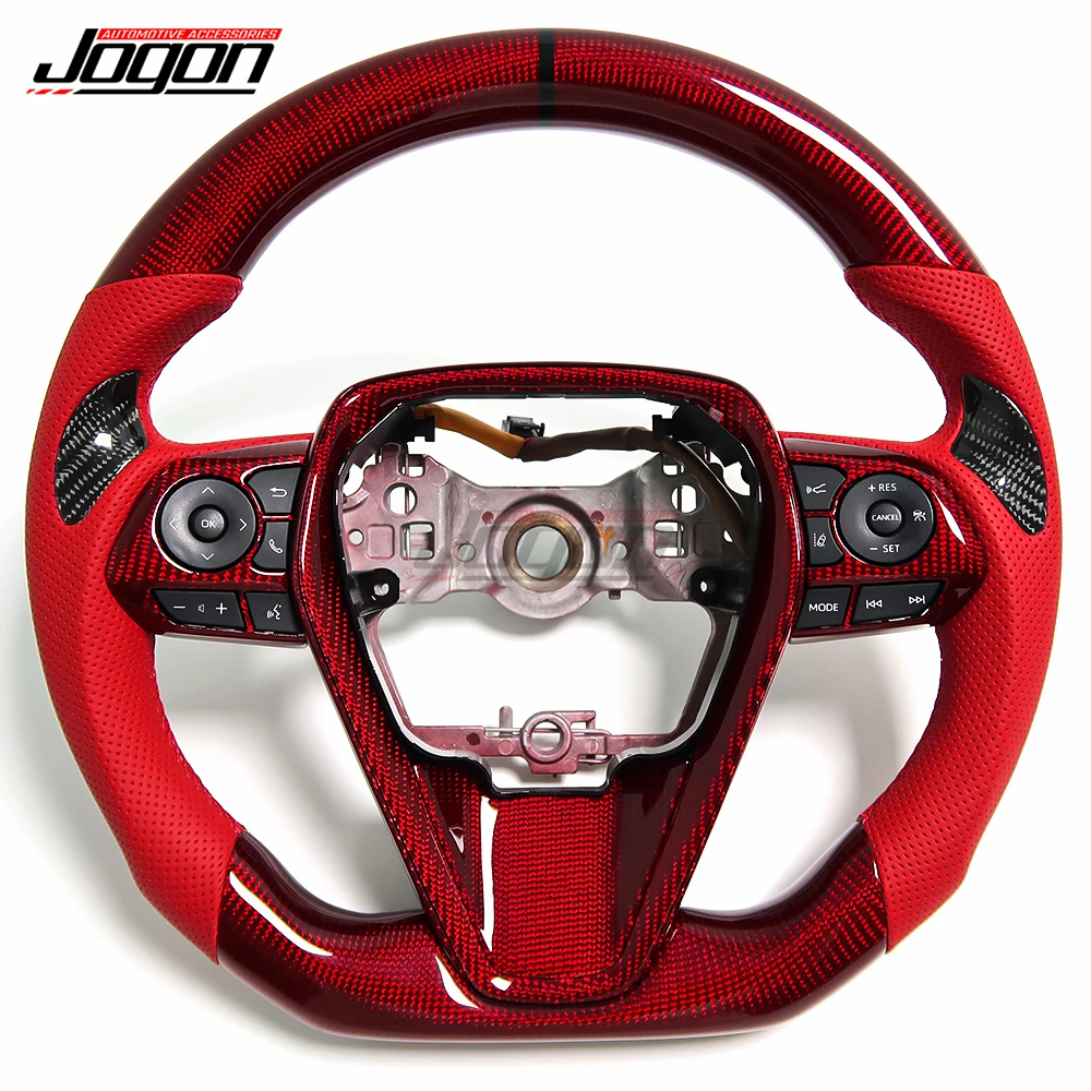Индивидуальное углеродное волокно для Toyota Camry XV70 8th 2018-2022 автомобильный руль с