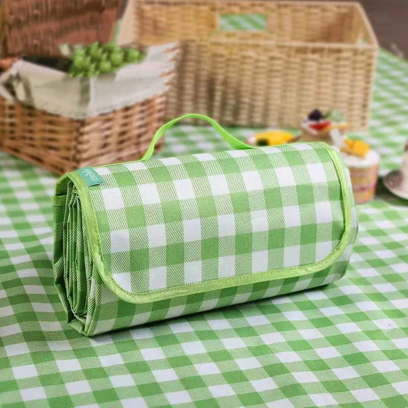 

Outdoor Camping Floor Mat Sleeping Pad Ultrasonic Picnic Mat Thickened Waterproof Beach Blanket Camping Tent Grassland Mat