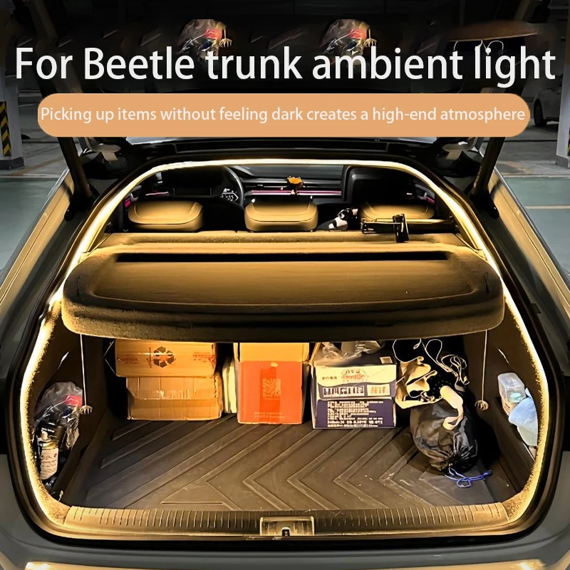 Для освещения багажника Volkswagen Beetle окружающее освещение задней двери аксессуары