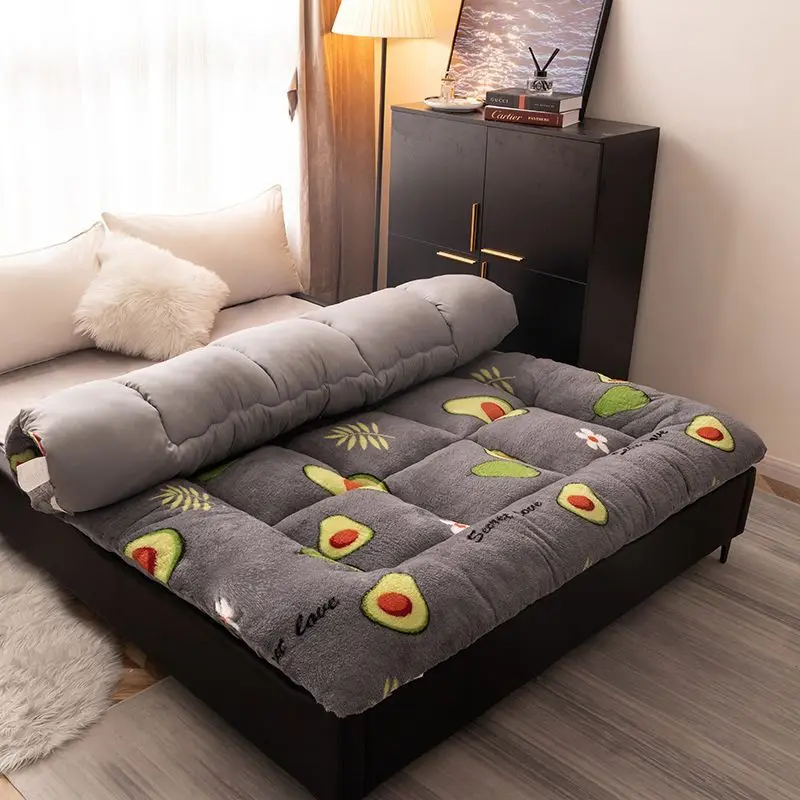 Матрас из флиса мягкий двойной матрас для спальни кровати теплый толстый