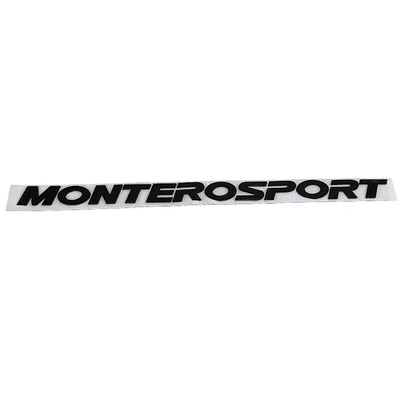 

Значок с буквами MONTERO SPORT для Mitsubishi MONTEROSPORT, логотип багажника, хвостовая этикетка, крышка капота автомобиля, модификация логотипа, наклейки на автомобиль