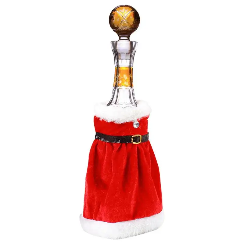 

Рождественский чехол для винной бутылки, инновационные Чехлы для красной одежды, винной бутылки, новинка, чехол для вина, украшения для рожд...
