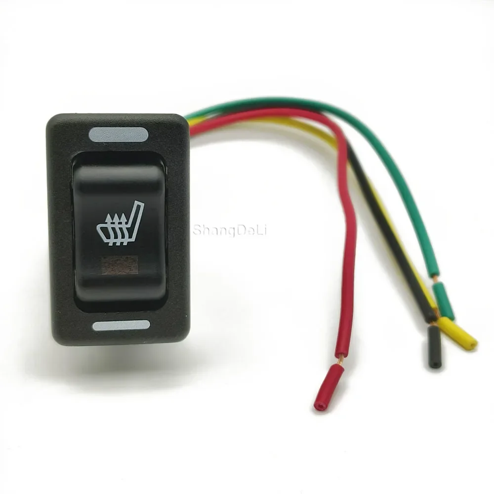 

Автомобильный модифицированный переключатель подогрева сиденья, кулисный переключатель с высокой и низкой передачей, переключатель с подогревом сиденья, подходит для Nissan Patrol Y60 Paladin