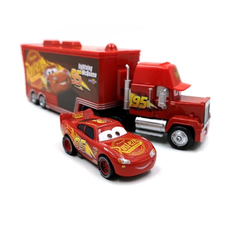 Lightning Mcqueen Jackson Storm Mack Uncle Truck Metal Car Disney Pixar Cars 3 Toy Christmas Toys For Children Birthday Boy Gift