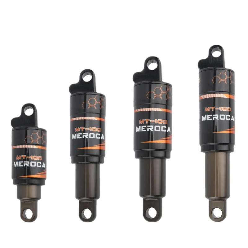 

MTB Bicycle Oil Spring Shock Absorber Scooter 125/150/165/190mm Mountain Bike Aluminum Alloy Absorber Spring Rear Bladder