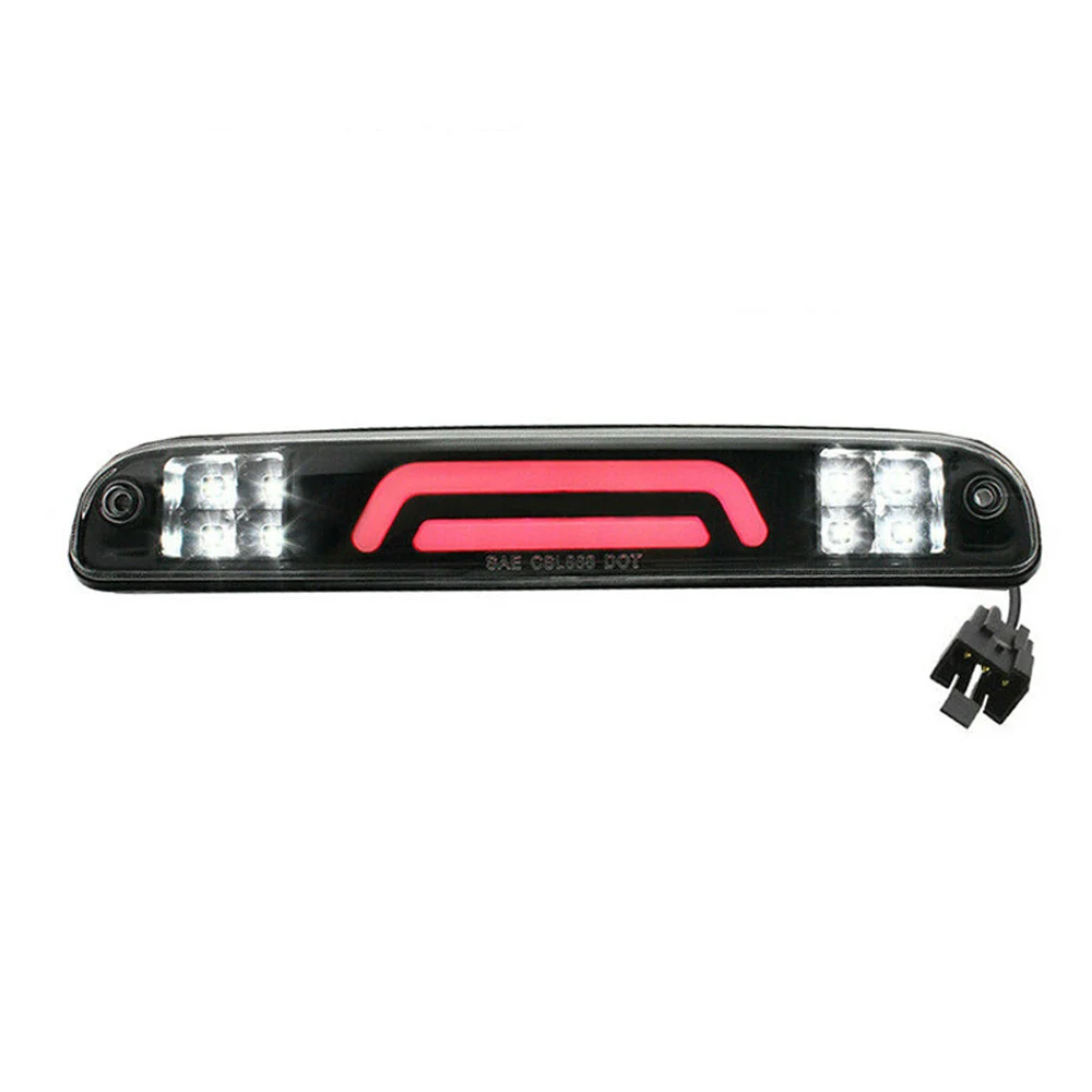 

Для Mazda B2300 B2500 B3000 B400 1995-2003 светодиодный автомобильный 3-й третий стоп-сигнал, сигнал дыма, реверсивный грузовой стоп, задний фонарь