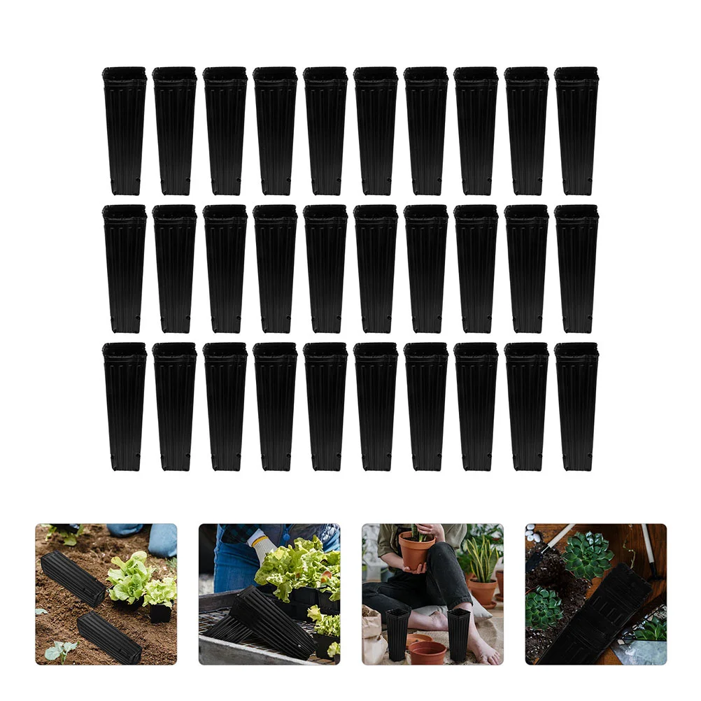 

Pot Nursery Container Planter Planting Garden Tray Pots Flower Seeding Branch Cups Containers Bucket Succulents Flowers Starting
