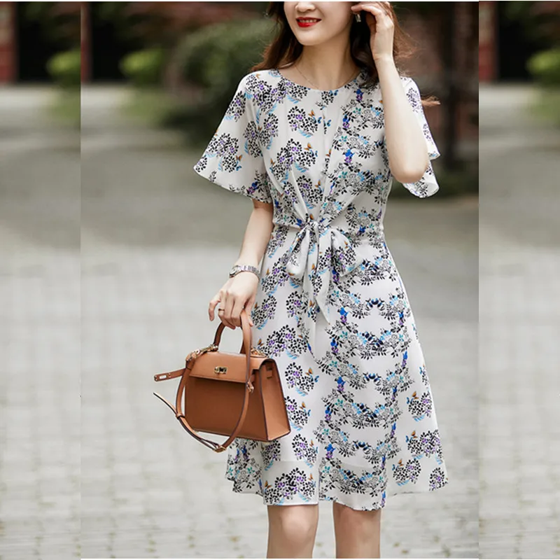 

The New Fashion Dresses for Women Woman Dress Loose Breathable Environmental Friendly Spring and Summer Korean Version Knitting