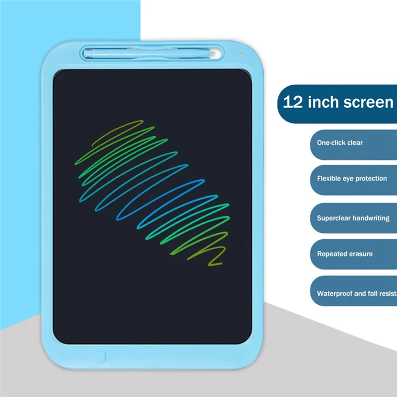 12-дюймовый ЖК-планшет для письма детская доска рисования граффити электронная