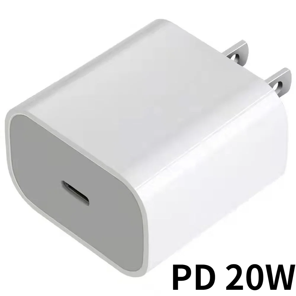 

20W PD fast charger For iphone 12 11 xr xs x Pro Max USB C C2L Adapter UK EU Plug Travel charger QC3.0