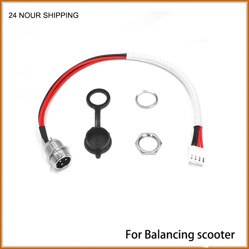 Порт зарядки аккумулятора 3-контактный/контактный 4-проводной ховерборд для