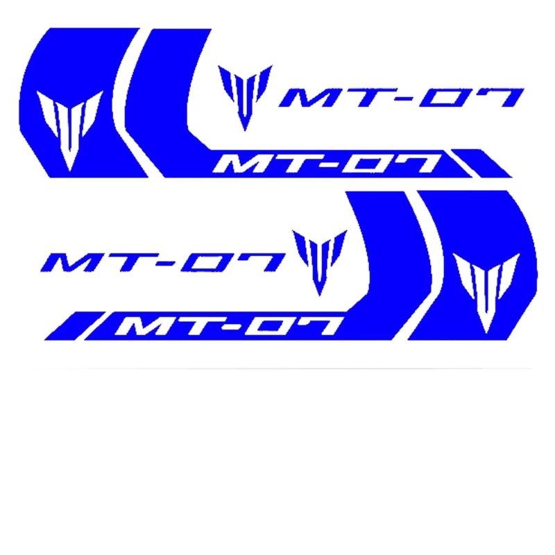

Мотоциклетная наклейка на топливный бак автомобиля, наклейка по индивидуальному заказу, несколько цветов, логотип MT-07, новый для YAMAHA MT-07 MT07
