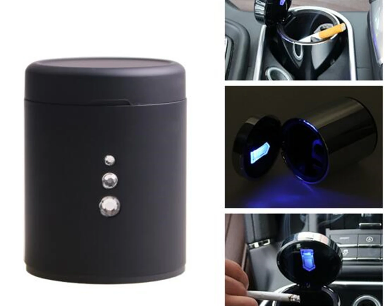 

Автомобильная пепельница, автомобильный дорожный держатель пепельницы для сигареты, Модный женский портативный автомобильный аксессуар