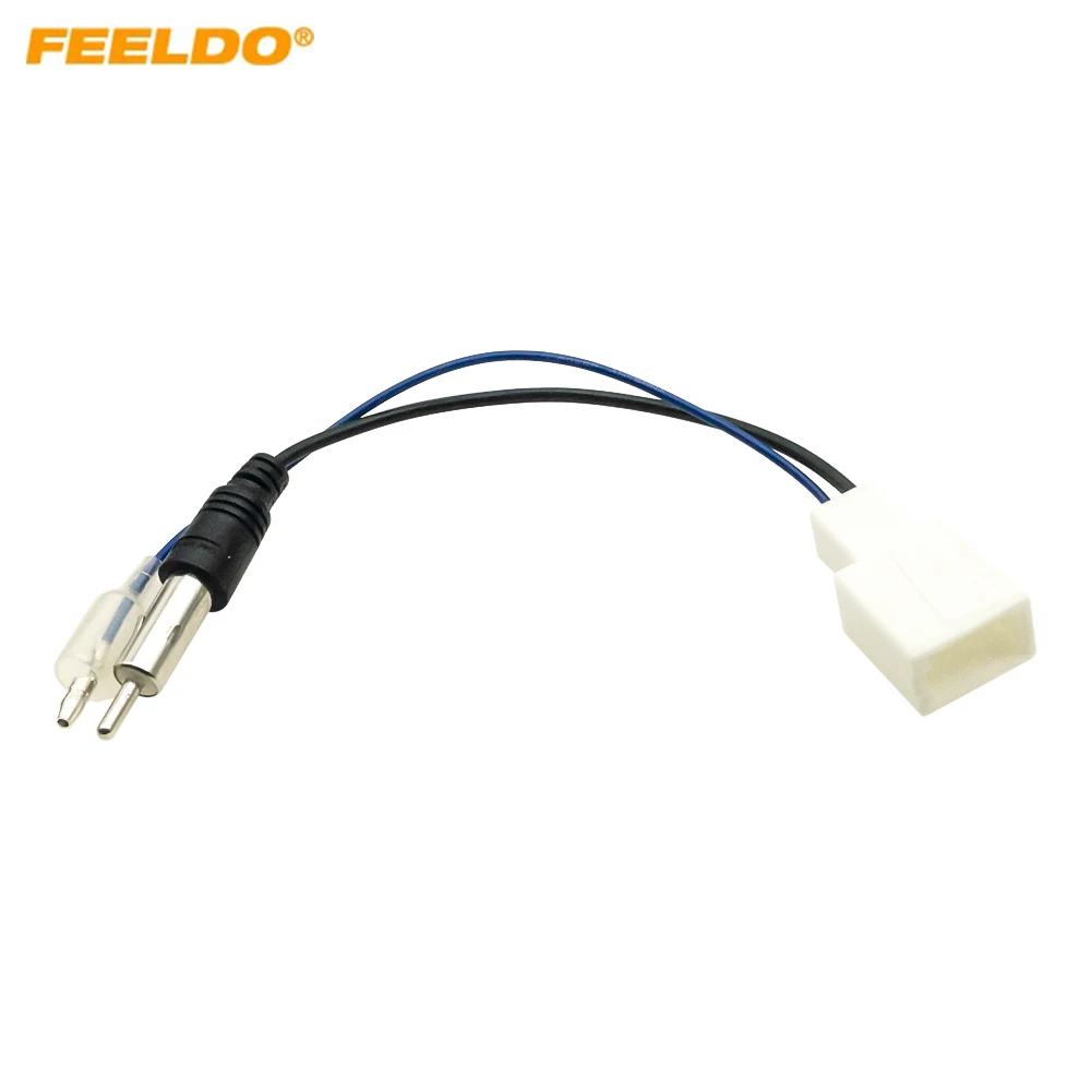 

FEELDO 100 шт. автомобильный аудио Радио Стерео антенный адаптер для Toyota Tacoma женские радиозапчасти проводной кабель штекер # FD-4796