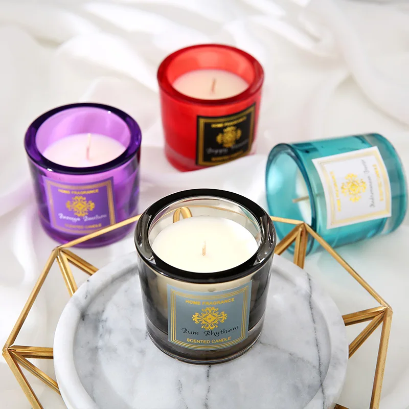 

Scented Candles Candle Jars Soybean Wax Incense Candle Smokeless Romantic Fragrance Candle Wedding Gift Candle Maker n