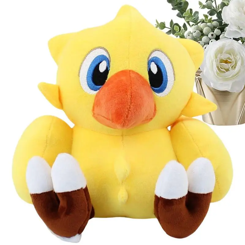 

Птица фэнтезийная желтая Φ 22 см игрушка фэнтезийная фигурка XI мягкая плюшевая кукла-животное курица для детей девочек мальчиков подарок