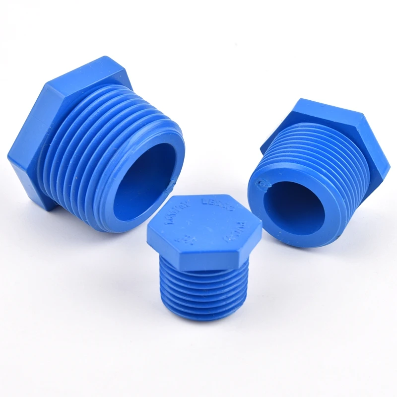 Концевая Заглушка с наружной резьбой из ПВХ заглушка для сада лампы аквариума