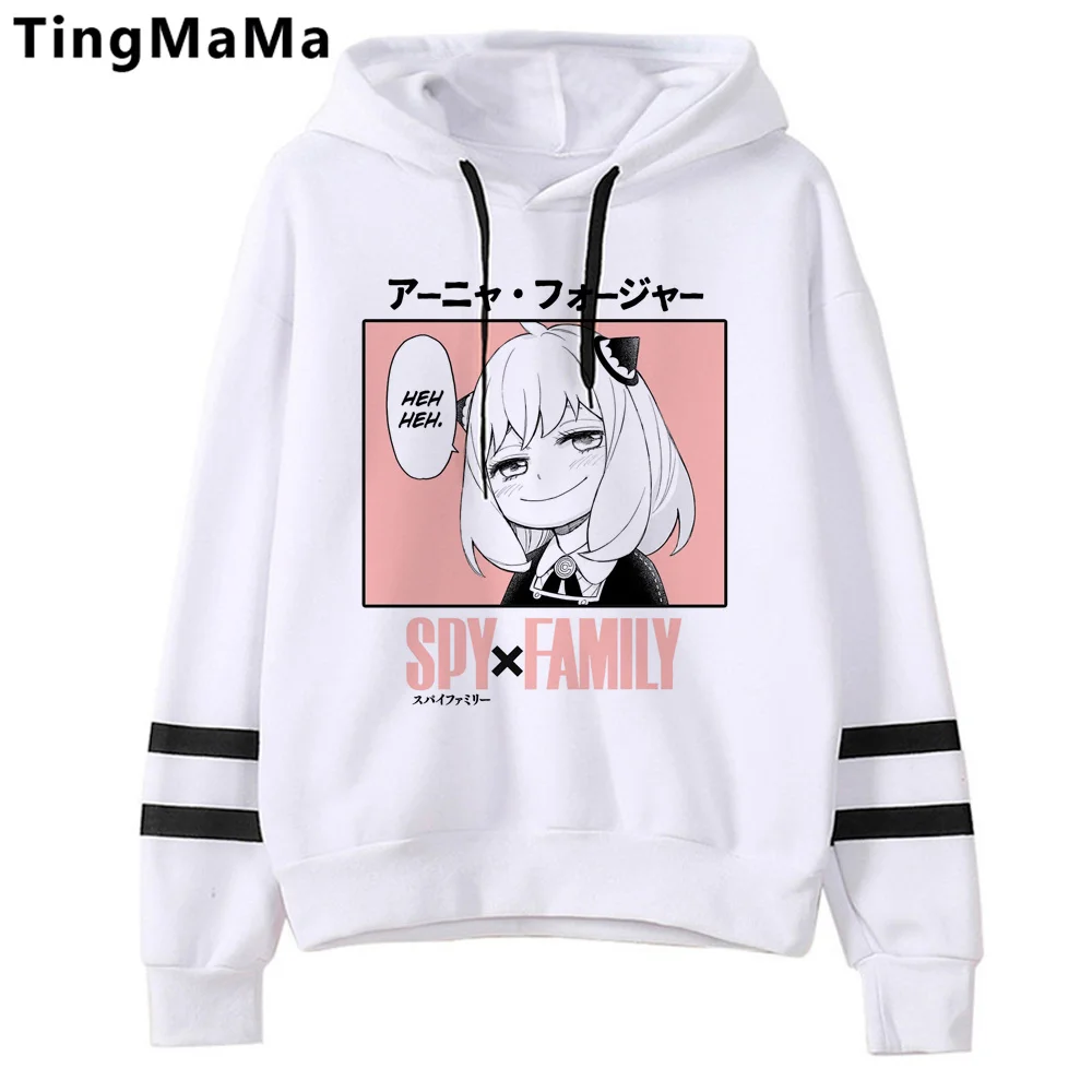 

spy x family hoodies women japanese funny sweater Hooded Shirt female Fleece pulls