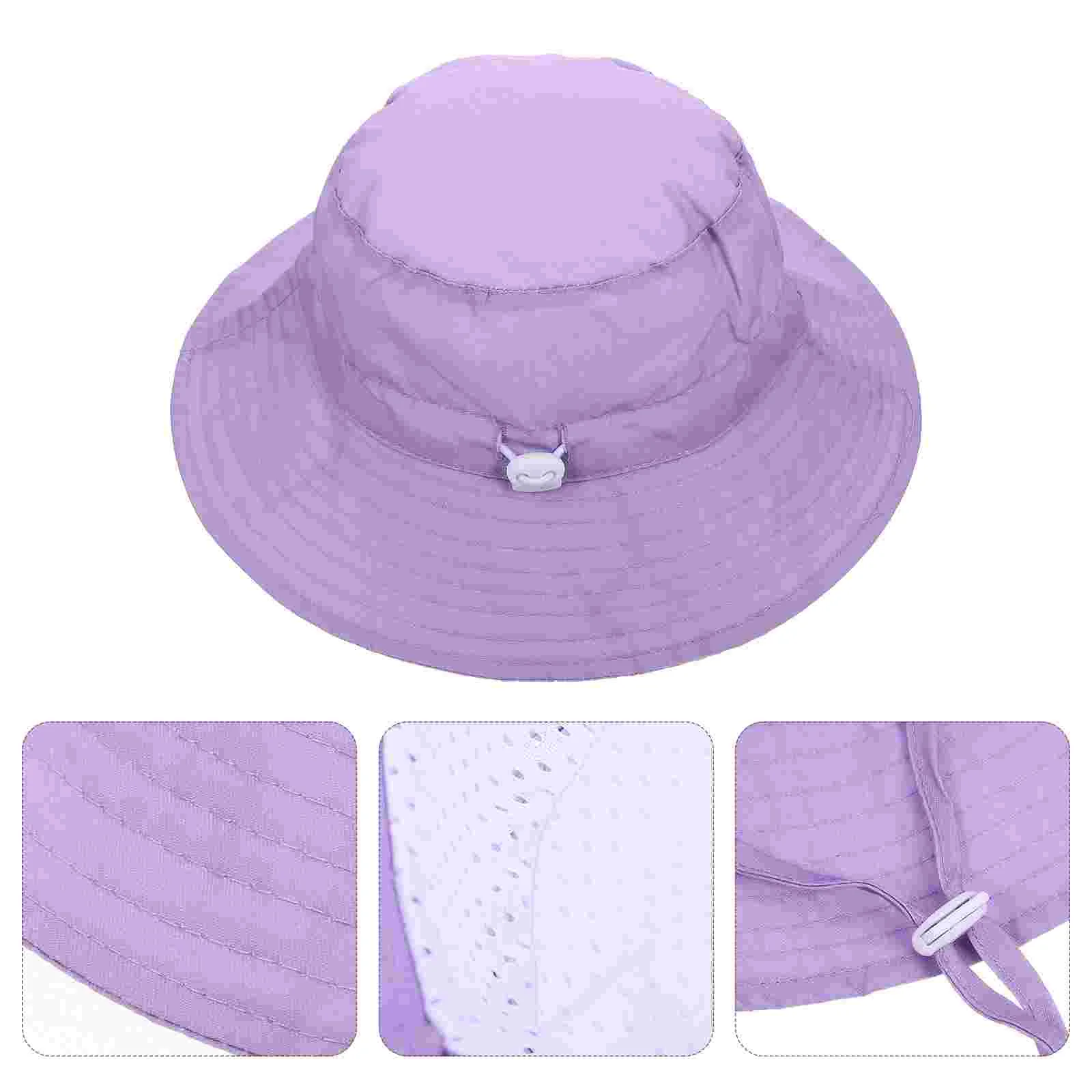 

Adjustable Baby Sun Hat Quick-Dry Bucket Hat Children Seaside Travel Supplies