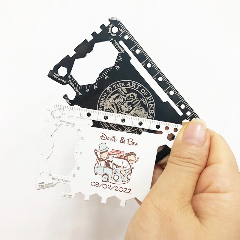 

Sublimation Blank metal Credit Card custom Business Cards For Gift Card