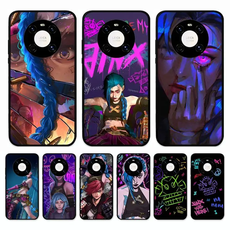 

Anime A-Arcanes JJinx-x Phone Case for Huawei Mate 20 10 9 40 30 lite pro X Nova 2 3i 7se