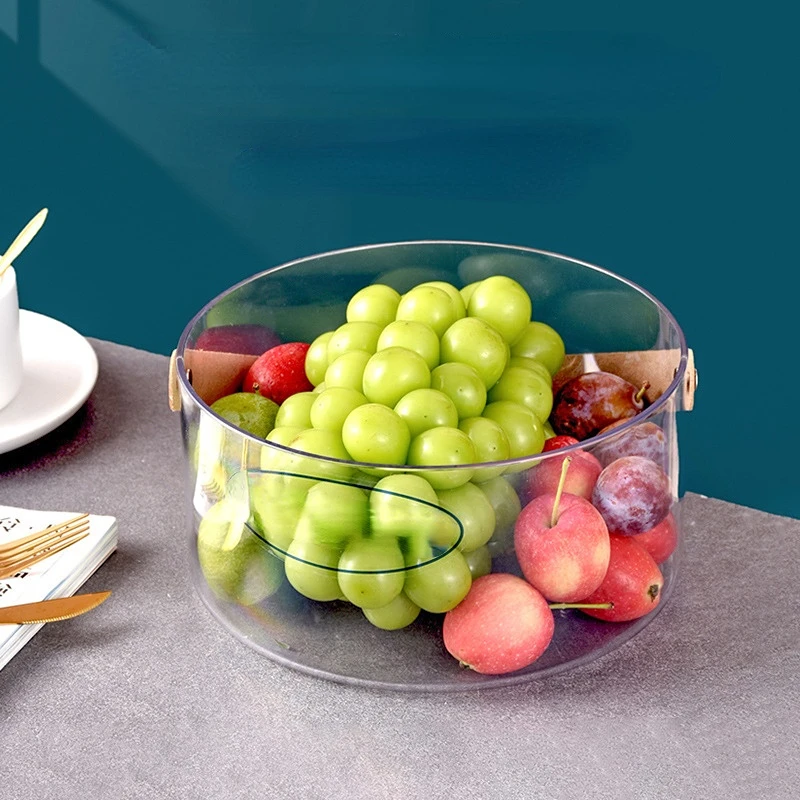 

Nordic Ins Fruit Plate Living Room Home Multi-Functional Snack Dry Portable Storage Basket Juice Wine Bucket Ice Bucket Storage