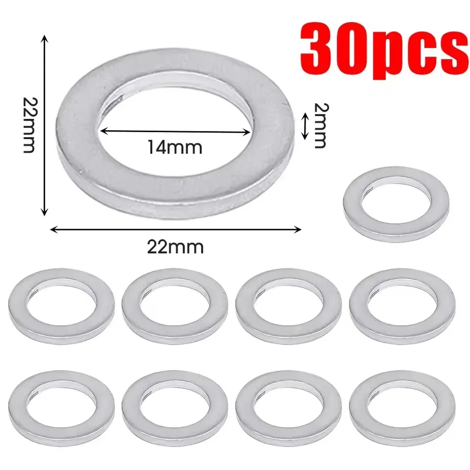 50/10 шт. автомобильные сливные пробки для масла, шайбы, прокладки 14 мм для Honda Accord Civic CRV CRZ HRV Pilot Acura 9410914000   94109-14000
