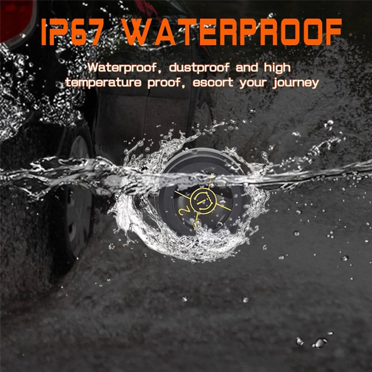 

Система мониторинга давления в шинах 8X, Bluetooth 5,0, с датчиком давления в шинах, Android/IOS, 8,0 бар