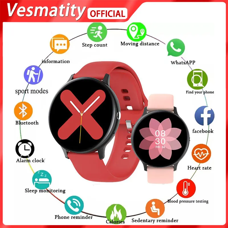 

For Apple Huawei Xiaomi Women Smart Watch I11 Bluetooth Call IP68 Waterproof Heart Rate Blood Pressure Monitor Men Smartwatch