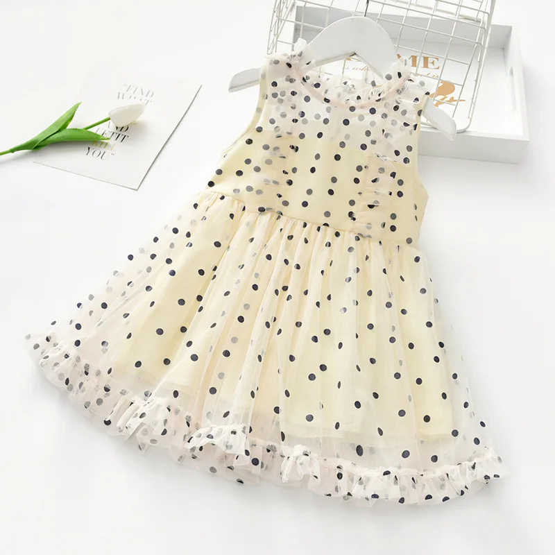 Платья принцессы новое платье для девочек летнее модное кружевное Детская